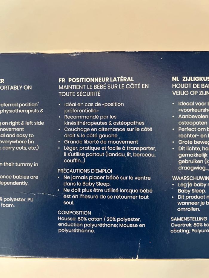Doomoo maintien bébé sur le côté en toute sécurité - photo numéro 3