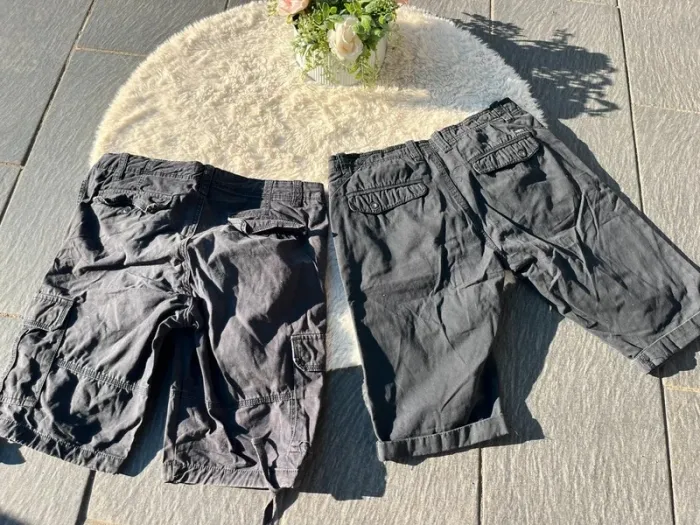 2 bermudas  , short cargo taille 40 - photo numéro 2