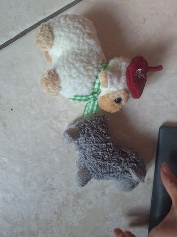 Lot 2 petits moutons