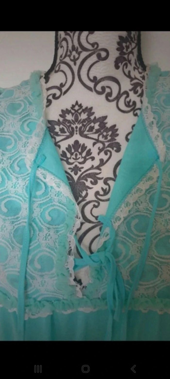 Longue chemise de nuit vintage - photo numéro 2