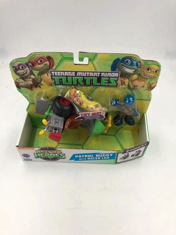 Véhicule Tortue Ninja Patrol Buggy + figurine Playmates Toys neuf