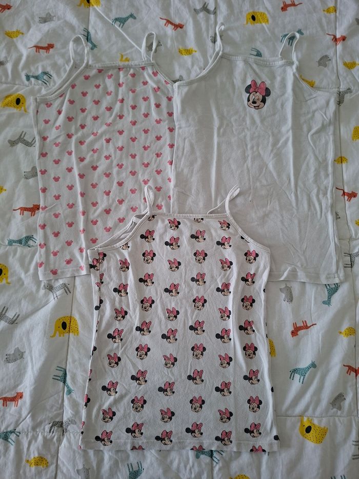 Lot de 3 maillots de corps 8 ans