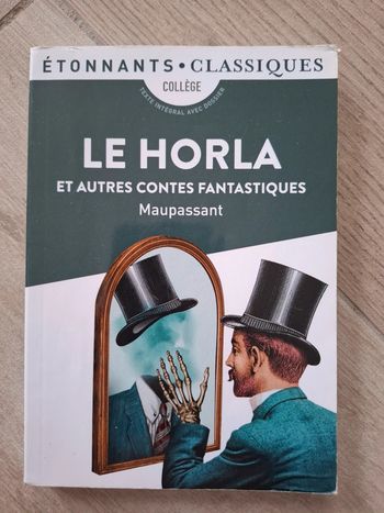Livre college Le horla