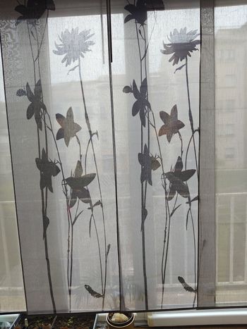 Lot de 2 panneaux japonnais 60*280
