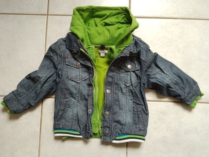 Veste en jean deux en un garçon Orchestra 23 mois