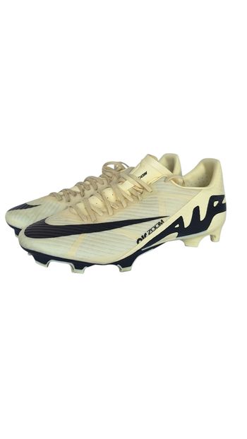 Nike Mercurial Vapor 15 Academy MG crampons football Zoom Air beige noir