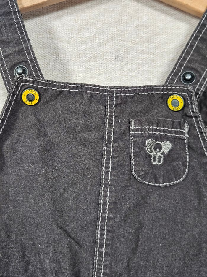 Salopette short obaïbi 9 mois 71 cm - photo numéro 3