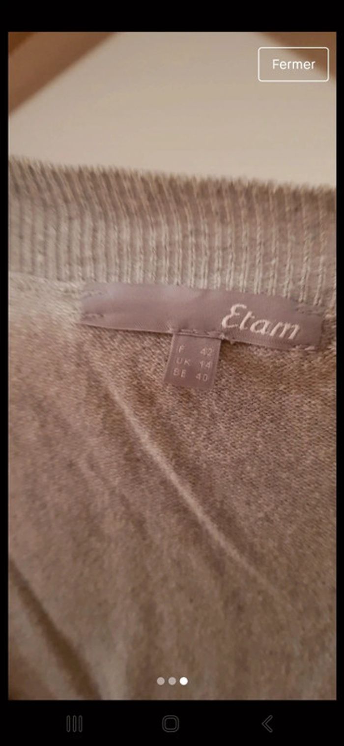Pull col rond Etam - photo numéro 3