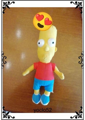 Peluche The Simpsons Bart Simpson