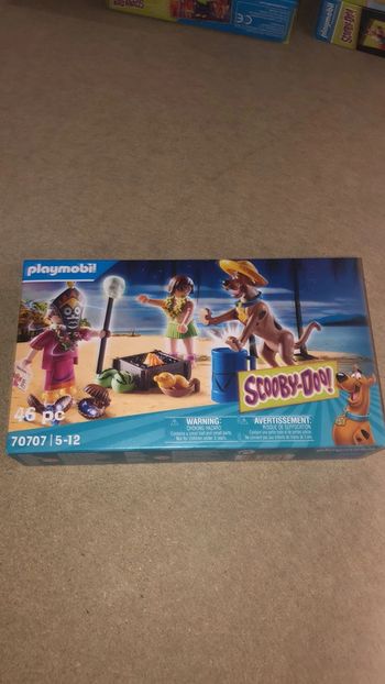 Boîte Playmobil Scooby-Doo N•70707 neuf