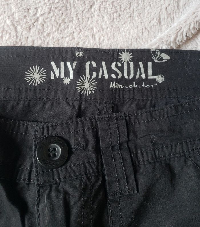 Pantacourt noir Mim taille 34 - photo numéro 3