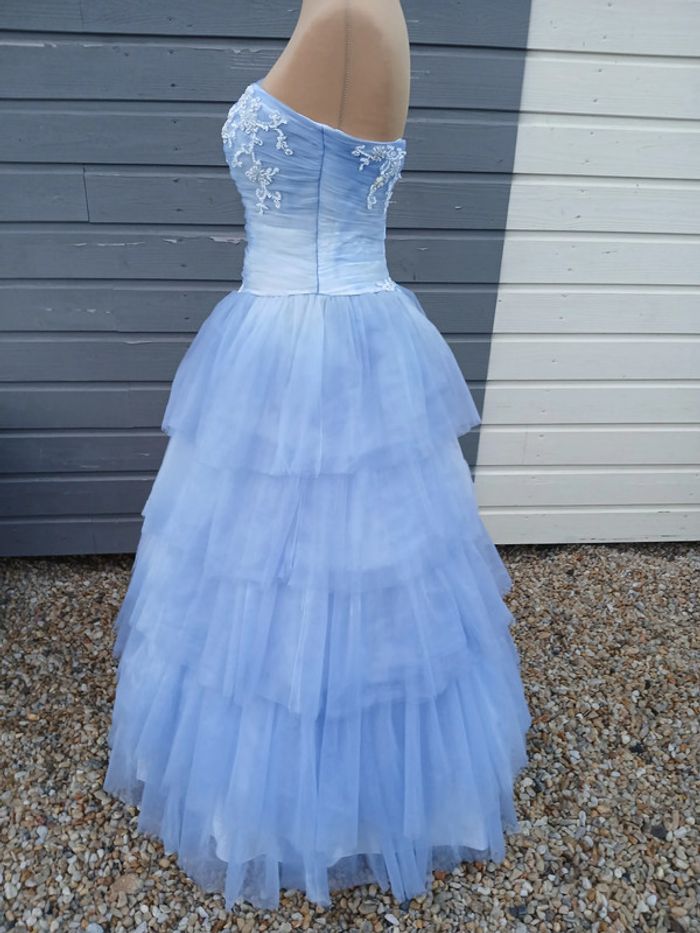 unique, robe de mariée ou de fiançaille ou de bal taille 40/42 - photo numéro 9