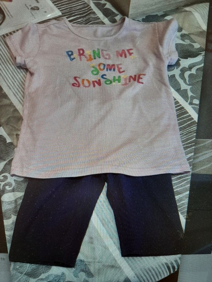 Tee shirt et legging court