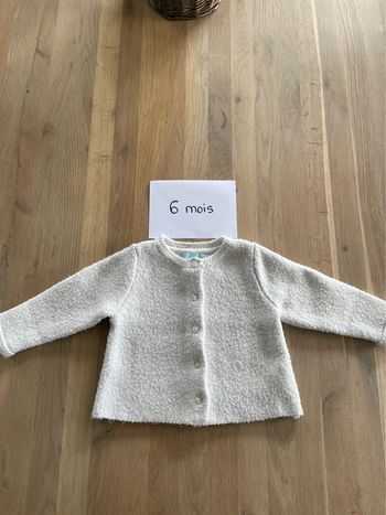 Gilet fille Obaïbi 6 mois