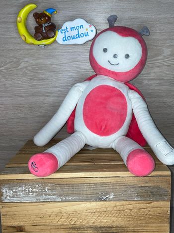OB09 doudou coccinelle Obaibi