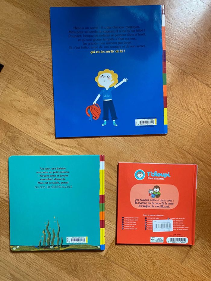 Lot 3 livres neufs « les belles histoires » et tchoupi - photo numéro 2
