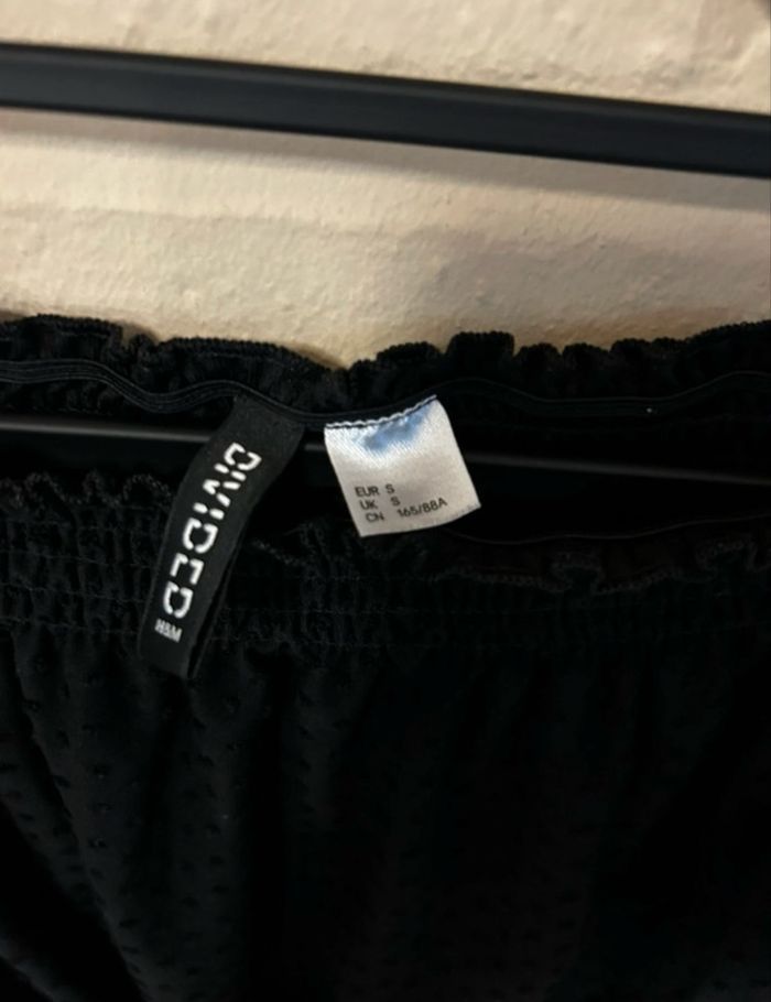 Top épaules dénudées noir – H&M – Taille S - Très bon état - photo numéro 2