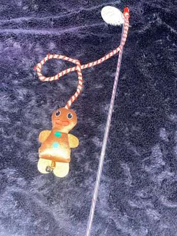 Jouet de Noël pour chat