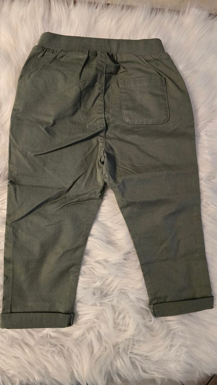 (Neufs non portés) 🏷🥰🤩 Ensemble teeshirt ml et pantalon toile 3ans garçon 🤩🥰💙 - photo numéro 5