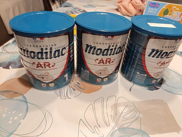3 boites Modilac 1er âge AR