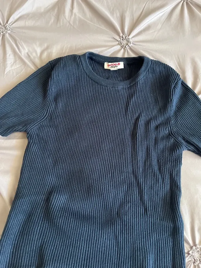 TEE shirt bleu - photo numéro 2