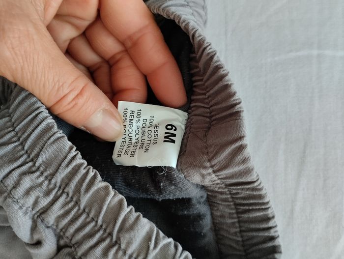 Pantalon molleton taille 6 mois - photo numéro 3