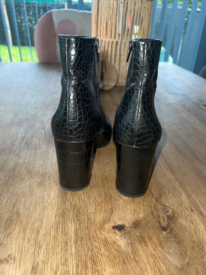 Bottines noires 37 Mango 🌸 - photo numéro 3