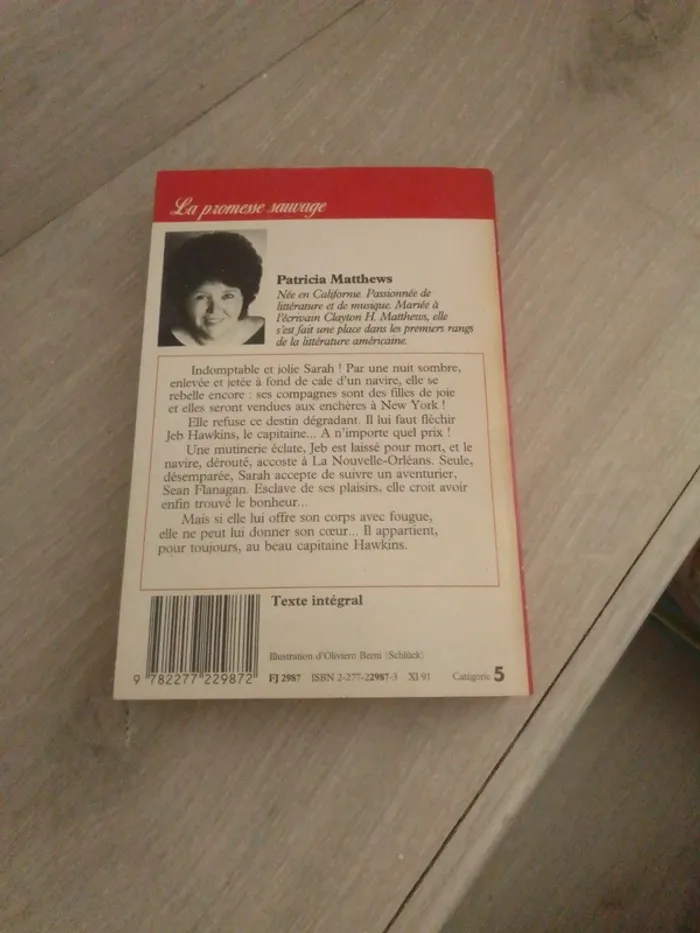2 romans de Patricia matthews - photo numéro 7