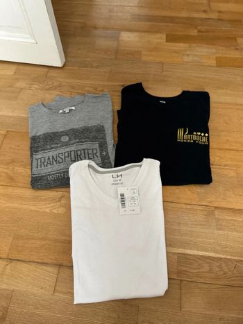 Lot de 3 t shirt taille M