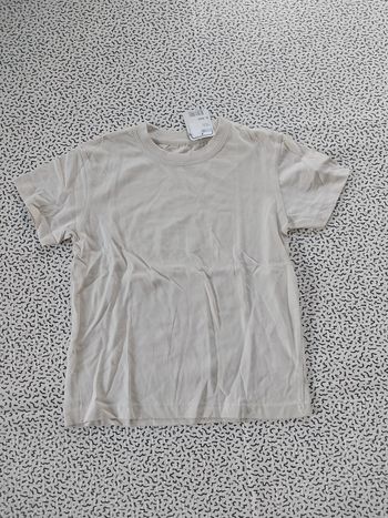 T-shirt basique coton bio 👕 Neuf avec étiquette – Tissaia – 4 ans