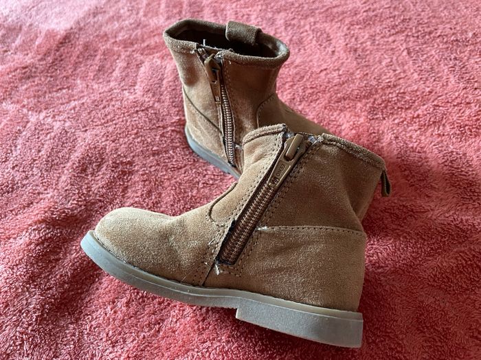 Bottine fille daim - photo numéro 4