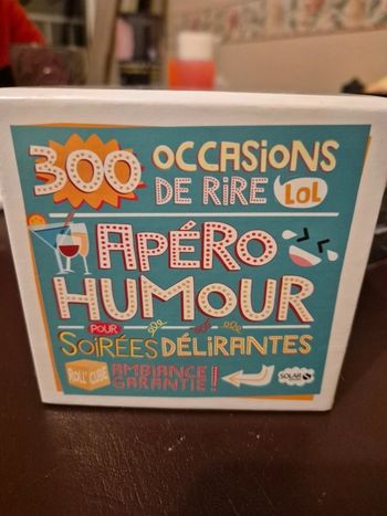 Jeu de cartes apéro humour