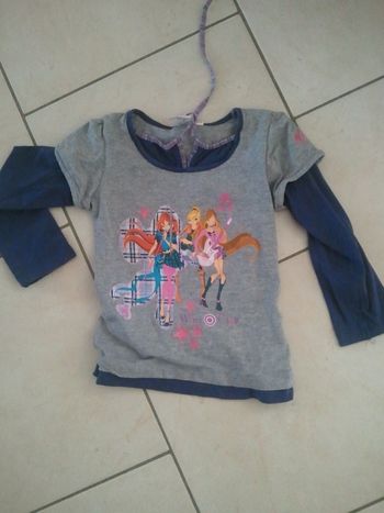 tee shirt fille 4a