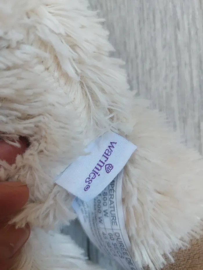 Peluche bouillotte warmies - photo numéro 3
