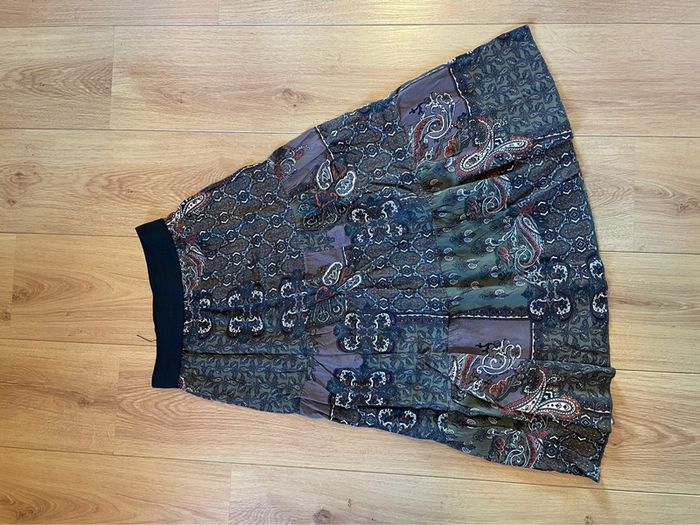 Jupe à motif taille 14 ans