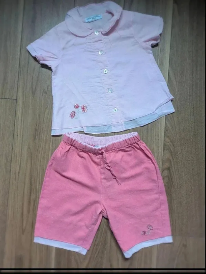 Ensemble vintage Arthur et felicie baby