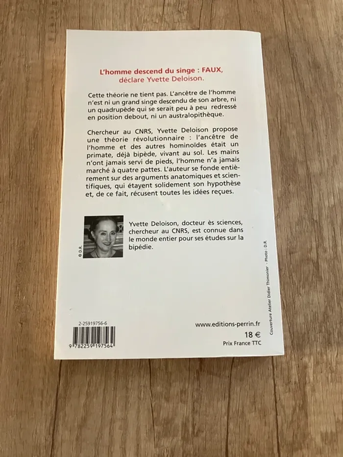 Préhistoire du piéton Yvette deloisson - Plon - photo numéro 3