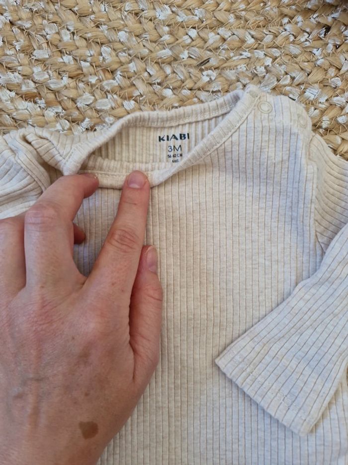 Lot de 2 t-shirt ML 3 mois - photo numéro 4
