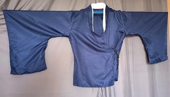 Kimono japonais 3 pièces homme yukata hakama samouraï cosplay