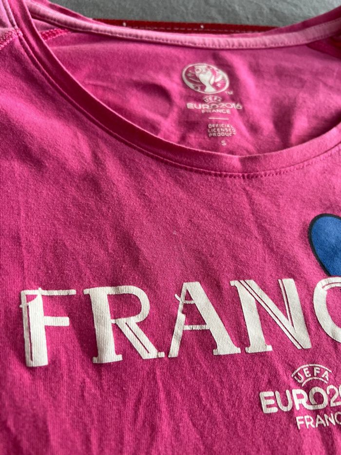 TEE shirt rose euro 2016 - photo numéro 7