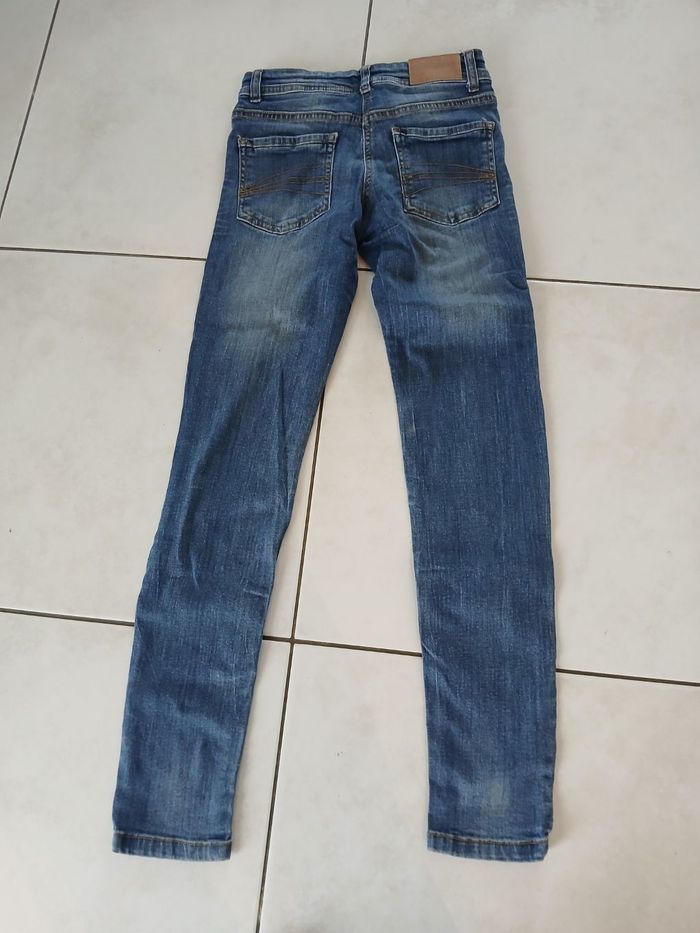 Jeans slim bleu 12 ans - photo numéro 3
