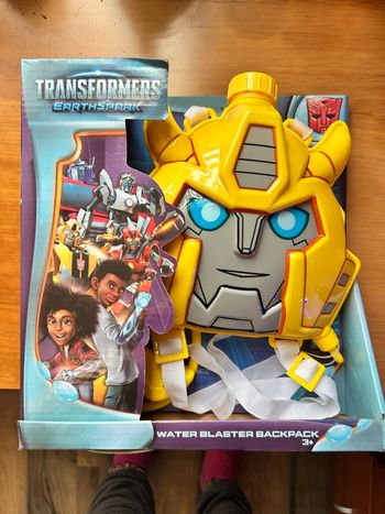 Pistole à eau transformer 