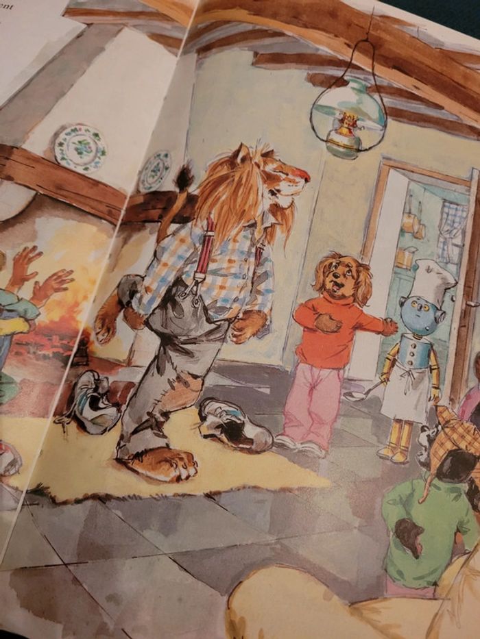 Caroline et les Vagabonds SDF lion crinière livre album collection années 90 Pierre Probst - photo numéro 4