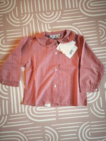 Chemise à carreaux neive