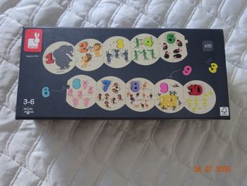 JANOD Puzzle " j'apprends à compter"