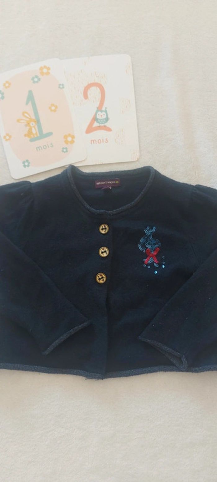 Gilet bébé fille 12 mois - photo numéro 2