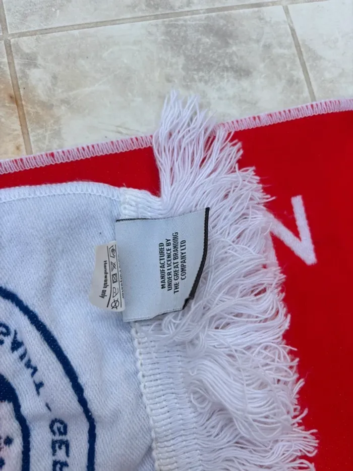 Écharpe PSG Ligue des Champions 2014 – Match contre Leverkusen + autographes verratti - photo numéro 10