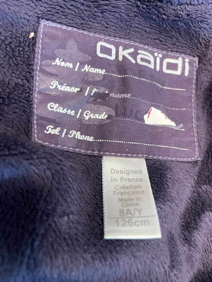 Manteau okaidi violet 8ans - photo numéro 12