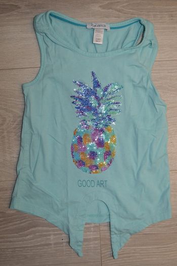 Débardeur Okaidi ananas 3 ans