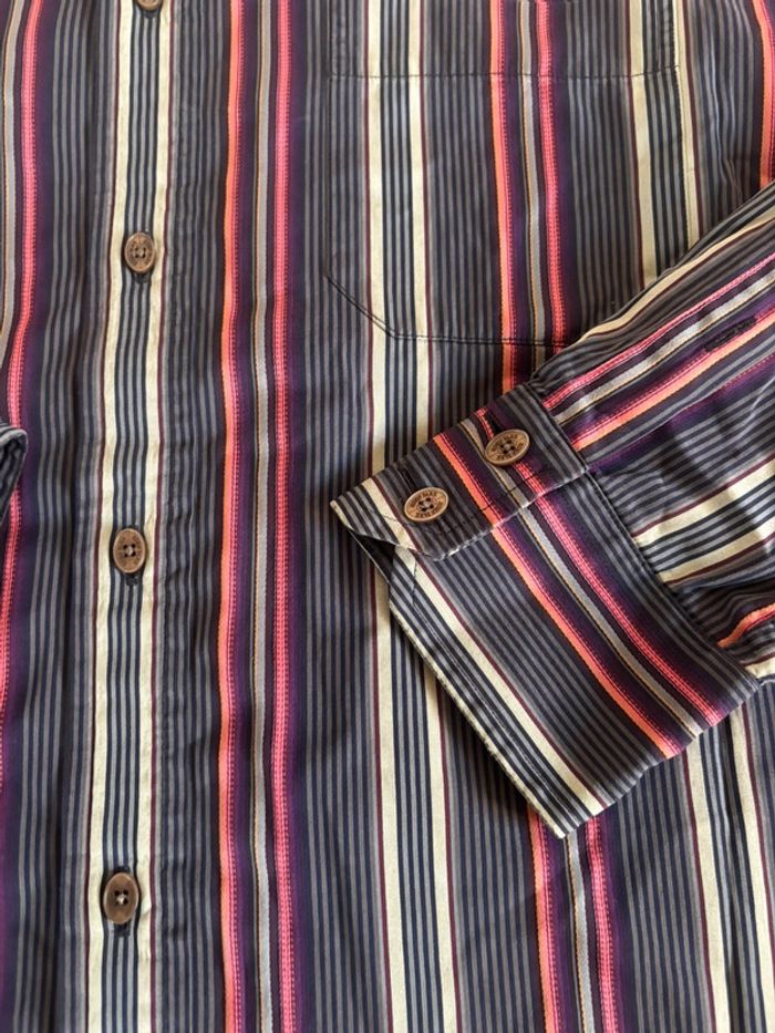 Chemise à rayures Eden Park - Taille L - photo numéro 7